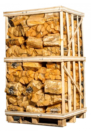 Bois de bouleau 80 sacs – bûches 25 cm – 640 kg