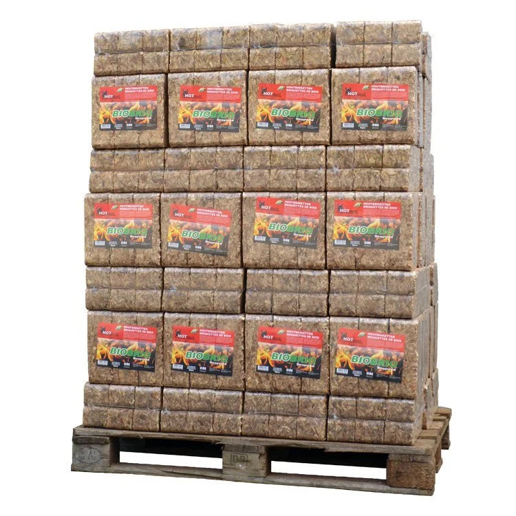 Bûches densifiées BioBriq MegaRuf 972 kg