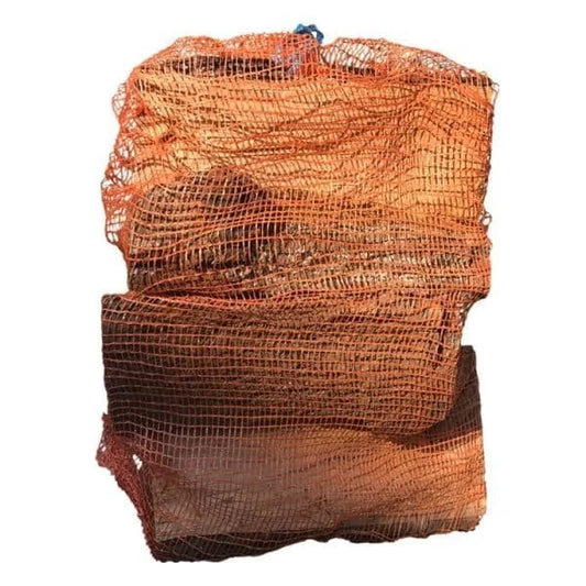 Bûches de charme très sèches en sacs palette 84 sacs