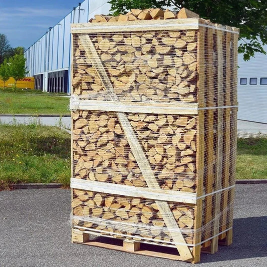 Bois de chauffage bouleau 25 cm 1.8 RM sur palette