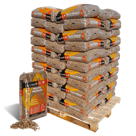 Granulés de bois CréPito 72 sacs de 15 kg