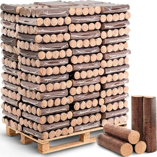 Bûches densifiées holz4home® chêne et hêtre 960 kg